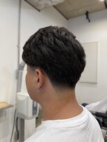 エース 中野(Ace)&nbsp;サイドパート/テーパーフェード<理容室><MEN'S/中野/バーバー>