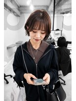 フランチェスカドットボブ(francesca.bob)&nbsp;ライトラベンダーベージュ×レイヤーボブ【田野剛大】