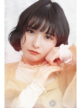 アッシュ 千歳烏山店(Ash) ナチュラルゆるふわボブ