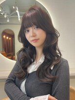 アプリ 大宮西口(appri)&nbsp;７韓国風ロングレイヤー顔まわりカット前髪艶髪透明感カラー