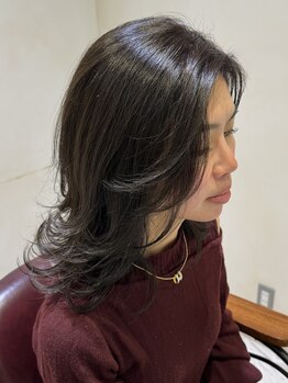クロワール(Croire)の写真/【顔周りのカットならお任せ＊三鷹駅徒歩2分】あなたの骨格に合った似合わせカットをご提供いたします♪