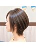 【４０～６０代人気◎ハリ×ツヤ復活】カット＆白髪染め＆うる艶  TR