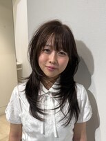 ラーク 千葉(LARK) 【saki】ハッシュカット×明るめグレージュ