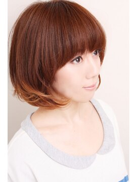 ルクスス(Ruxus) グラデーションカラー×マッシュボブ×髪質改善×駒澤大学駅