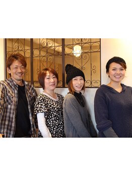 女性ならではの細やかな気遣いで、サロンTimeを贅沢に♪髪の悩みや小さなこだわりまで何でも話しやすい☆