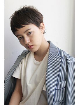 ビビト(bibito) bibito マニッシュな フレンチショートボブ ベリーショート