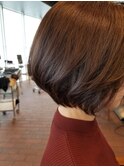 大人可愛い20代30代40代小顔 何せ可愛い前下りボブショート