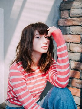 グランシャリオ 笹塚店(Grand Chariot) 【GrandChariot 笹塚】重ため前髪と大きめウェーブ