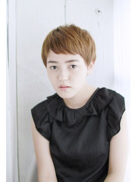 シュシュット(chouchoute) 吉祥寺/美髪デザインカラー無造作カールボブディ丸みショート132