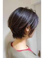 プログレス 中野店(PROGRESS)&nbsp;耳かけショートボブ[ピンクブラウン/ベリーショート]