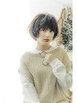 ページボーイ美容室 柔らかく仕上げるショートボブ