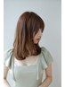 【髪の再構築】　次世代トリートメント＋カラーカット　¥10100※4月1日～