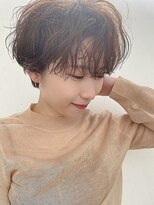 トリコ ショップアンドヘアサロン(tricot shop hair salon)&nbsp;パーマショート/20代30代/小顔ショート
