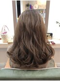 【イルミナカラー】白髪染めでも透明感◎アッシュベージュ