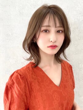 ブロウ ネックス ザ サロン 表参道(VLOW nex the salon) 【vlow表参道】韓国風くびれミディ 髪質改善 長屋