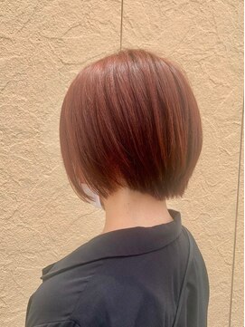 ロルド シェリ(Rold Cheri) ショートボブ×レッドブラウン　【Rold cheri 金森】