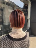 秋の上品ボブスタイル