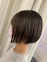 ヘアアンドメイクグラチア(HAIR and MAKE GRATIAE) 【アッシュグレー】ミニボブ☆7トーングレージュ♪