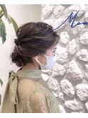 Moana【駒沢】#ヘアセット#結婚式ヘア#お呼ばれヘア