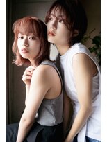 ミリィ 四日市(mily) くすみピンク×ショート