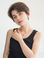 アグ ヘアー ビヨンド 戸塚店(Agu hair beyond) 《Agu hair》夏はセンターパートショート　3