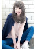 小顔ワンカールふわミディ