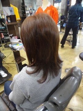 ヴァンテアン 巣鴨店 30代40代50代◎大人スタイルウルフレイヤーカット【巣鴨】