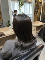 パム 恵比寿(PAM.)&nbsp;オリーブグレー × 外ハネボブ