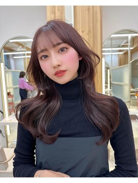 アフロートリノ(AFLOAT Leino) 大人かわいい内巻きくびれ　韓国風　フェイスレイヤーカット