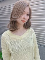 カフェアンドヘアサロン リバーブ(cafe&hair salon re:verb) ミルクティーアッシュ☆