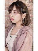 ミルクブラウン/ダークパープル/ナチュラルショート/夏/上尾