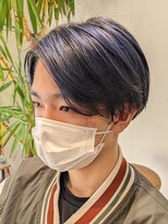 リック(LiC)&nbsp;メンズブリーチスタイル×ネイビーブルー