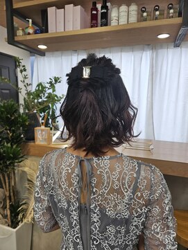 イット(it.) it.YUI ヘアアレンジ ヘアセット 結婚式アレンジ