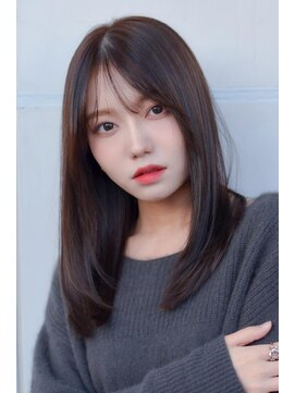 ヘアーズ ベリー 古川橋店(hairs BERRY) BERRY大人レイヤー美髪シンプルストレートナチュラルくびれ