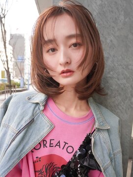 ノラ ウメダ(NORA UMEDA) 【高木】レイヤーカット顔周りカットレイヤーウルフカット