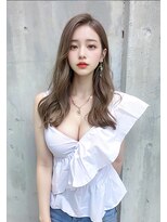 オリジンズヘアーセカンド 守谷店(Origins hair 2nd)&nbsp;韓国風オンニヘア×ベージュカラー×BYKARTE TR