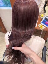 シエル 難波店(CIEL)&nbsp;【カシスカラー】＃ブリーチなしダブルカラー＃透明感カラー