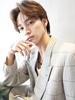 ニコ トウキョウ(nico TOKYO)&nbsp;メンズ/センターパート/ニュアンスパーマ/シースルーマッシュ