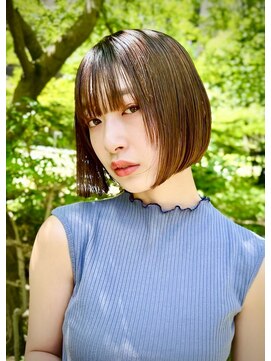 カーニバル 江古田(CARNIVAL) SOGAME-02 大人かわいい/小顔/ショートボブ/グレージュ/レイヤー