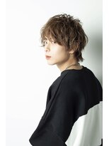 ユーフォリア 渋谷グランデ(Euphoria SHIBUYA GRANDE)&nbsp;Euphoria/小松/ツイストスパイラルパーマツーブロックウルフ