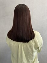 キング 高槻(K!ng) 縮毛矯正髪質改善ハイライトレイヤーカット高槻美容室エクステ