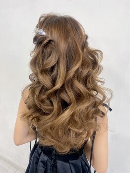 ヘアセットサロン キュア(CURE)の写真/【栄・錦】セット専門店だからハイクオリティー＆リーズナブルが叶う☆ヘアセット1900円～♪