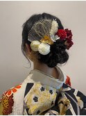 卒業式/成人式 アップスタイルヘアアレンジ 髪質改善TR