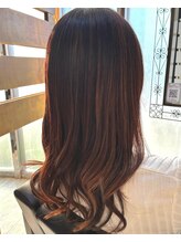 クラルス(CLARUS)&nbsp;透明感カラー☆ハイライトピンクベージュ