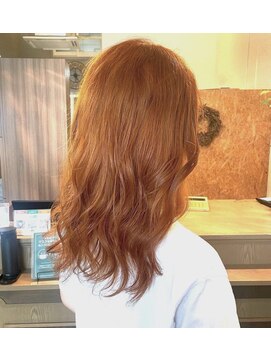 ヘアールーム シープス(hair room sheeps) オレンジベージュ