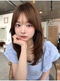 前髪カットサイドバングワイドバングフルバング前髪おくれ毛