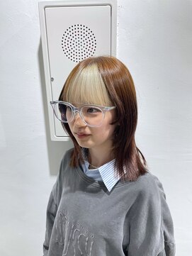 ミュー(Mu) デザインカラー セクションカラー グラデーション