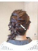 サイド編み下ろし