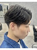 圧倒的毛流れフェザーパーマ/メンズパーマ