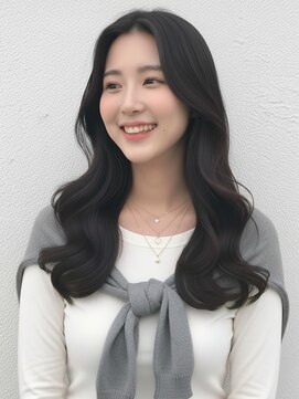 ルシエル(Le ciel) 韓国オンニ風巻き髪/髪質改善カラー